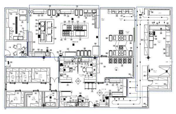 mapa restaurante